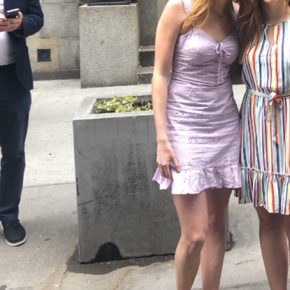Miami Purple Floral Dress